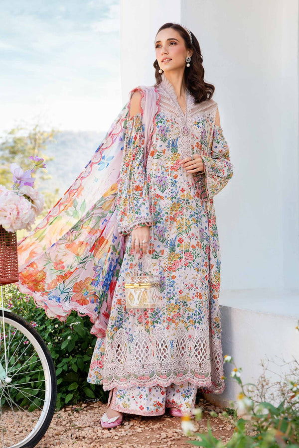 3 Piece Unstitched Printed Lawn Suit 2503