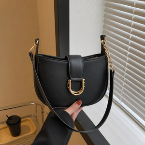 Amara Gold Buckle Bag