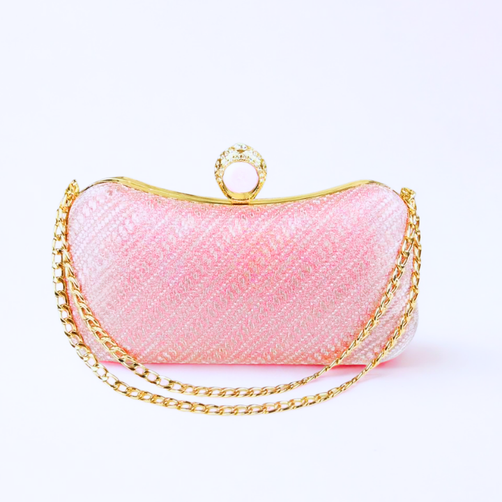 Blush Radiance Clutch For Women3