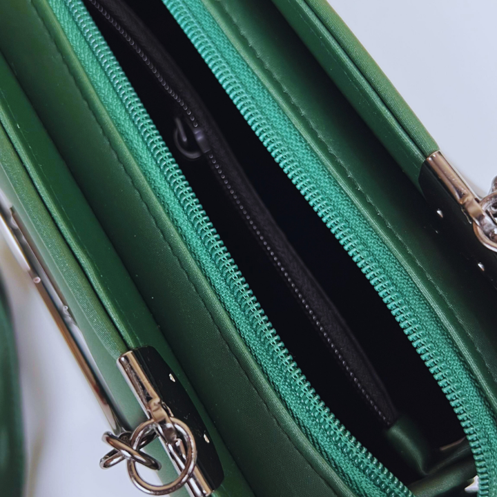 Emerald Grace Structured Bag1