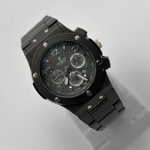 Hublot Men Watch Plane Chain With Chronograph Dial
