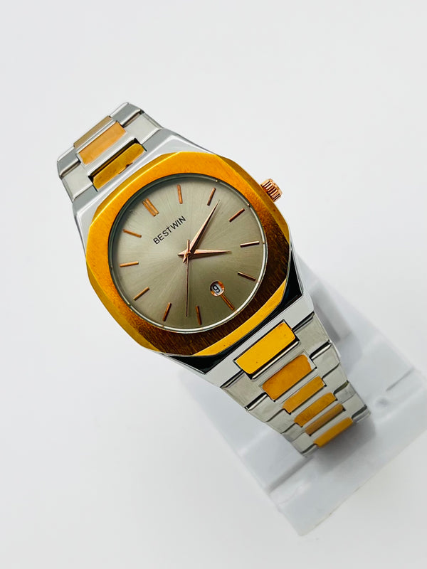 Bestwin Men Watch Two Tone