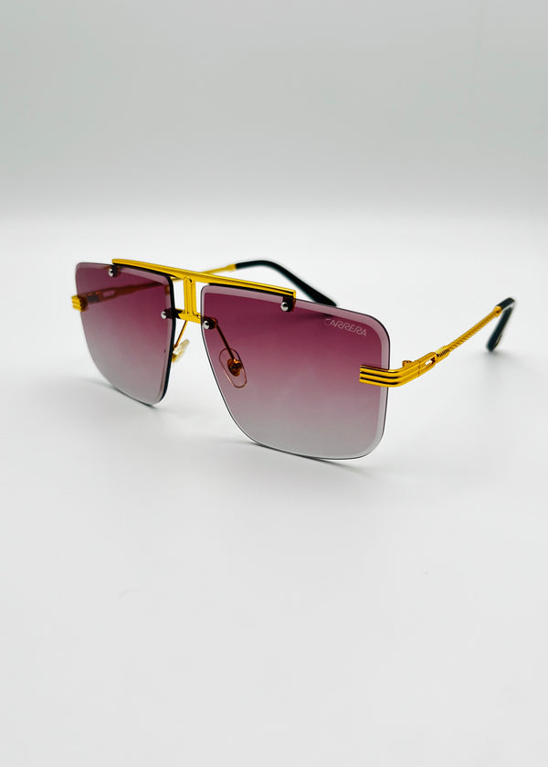 Carrera Metal Frame Unisex Sunglasses