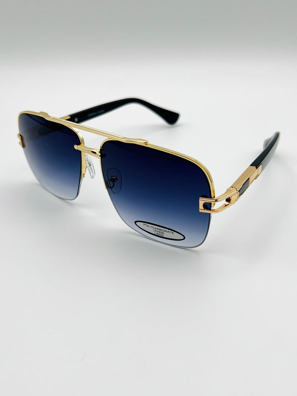 Branded Unisex Glasses UV Lens 400