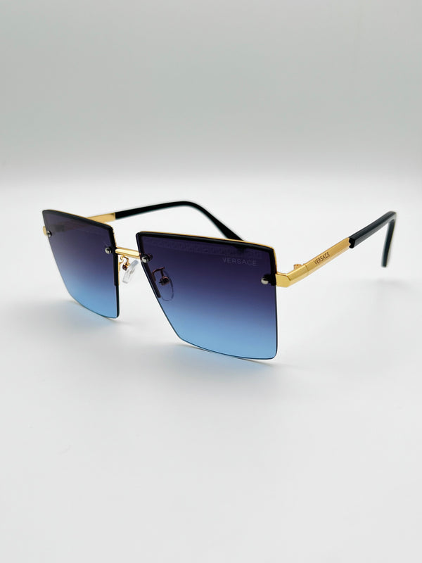 Versace Rimless Unisex