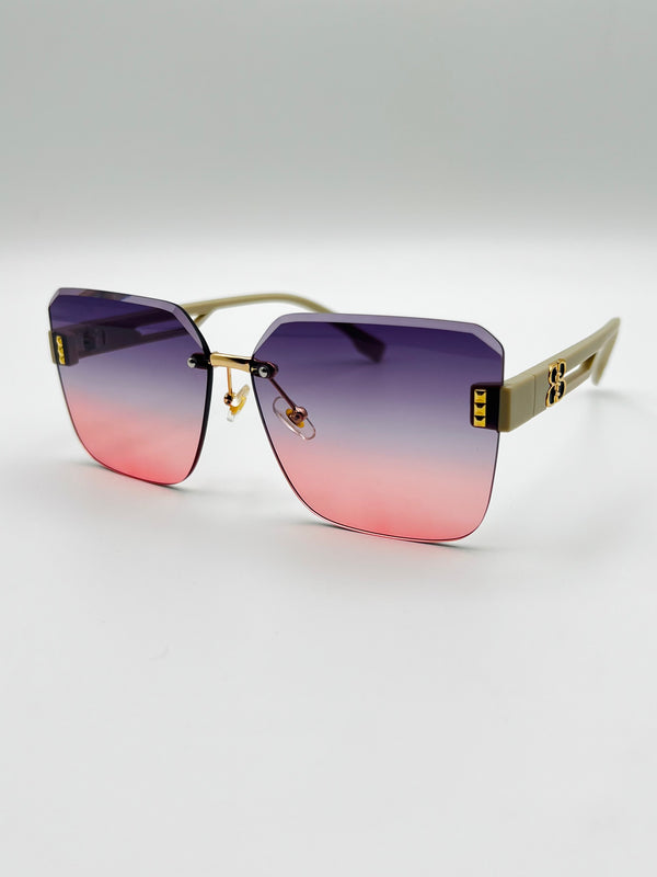 Christian Dior Rimless Women Sunglasses