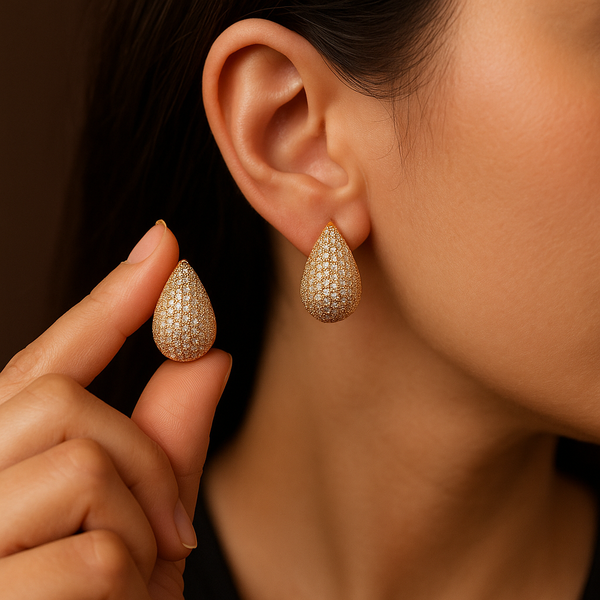 Crystal Drops Earrings For Girls / Women