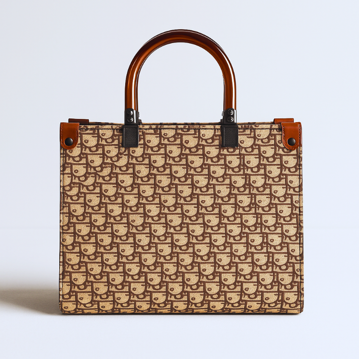 Luxe Pattern Tote 