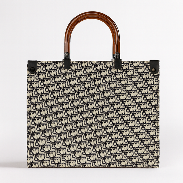 Luxe Pattern Tote 1
