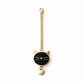 Midnight Cat Charm – Luxury Gold Edition