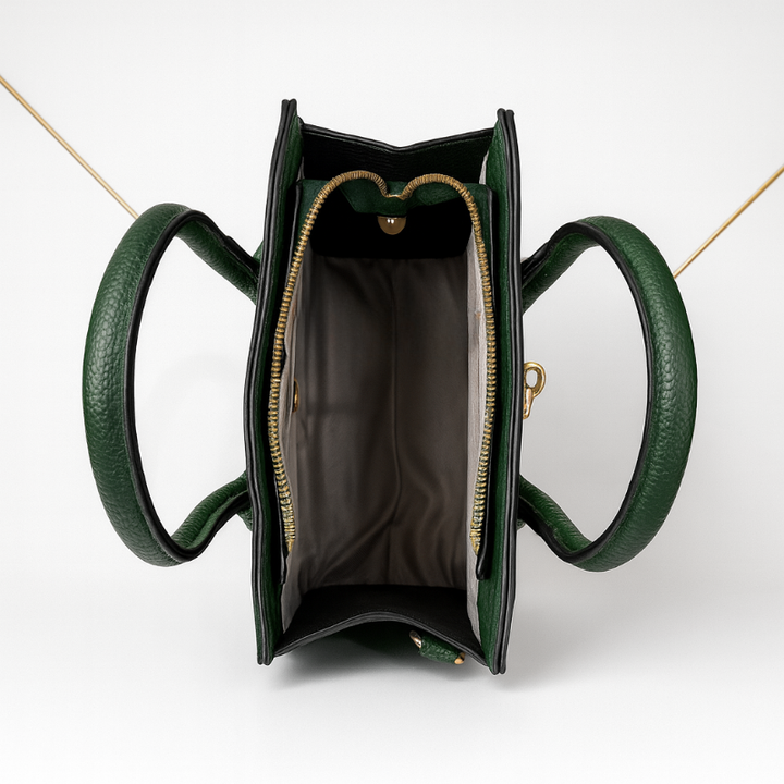 Monarch Green Hand Bag1