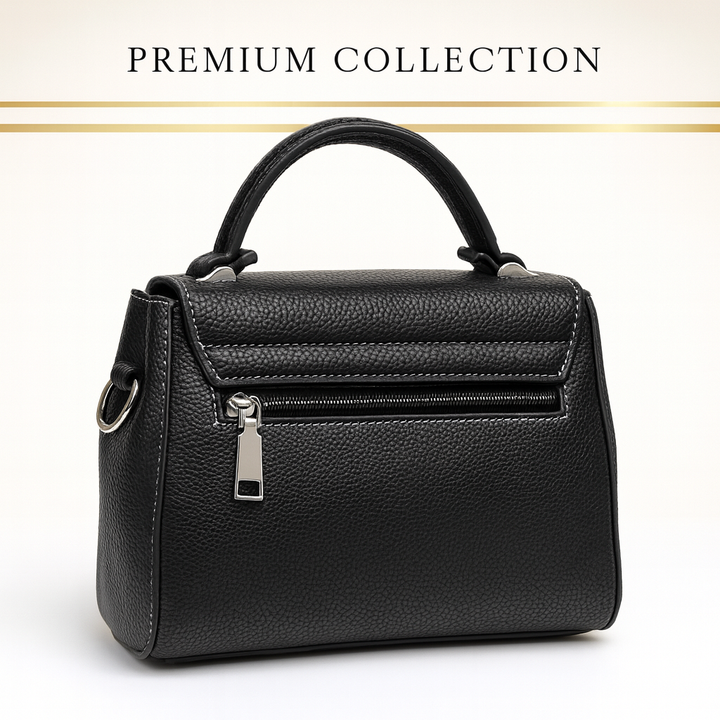 Premium Baby Pink Leather Crossbody Handbag for Women6