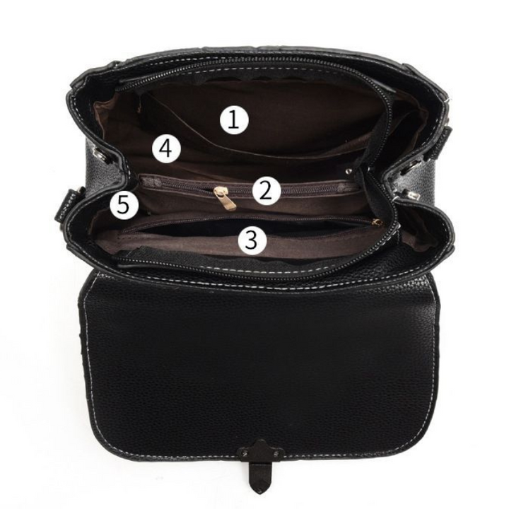 Premium Baby Pink Leather Crossbody Handbag for Women7