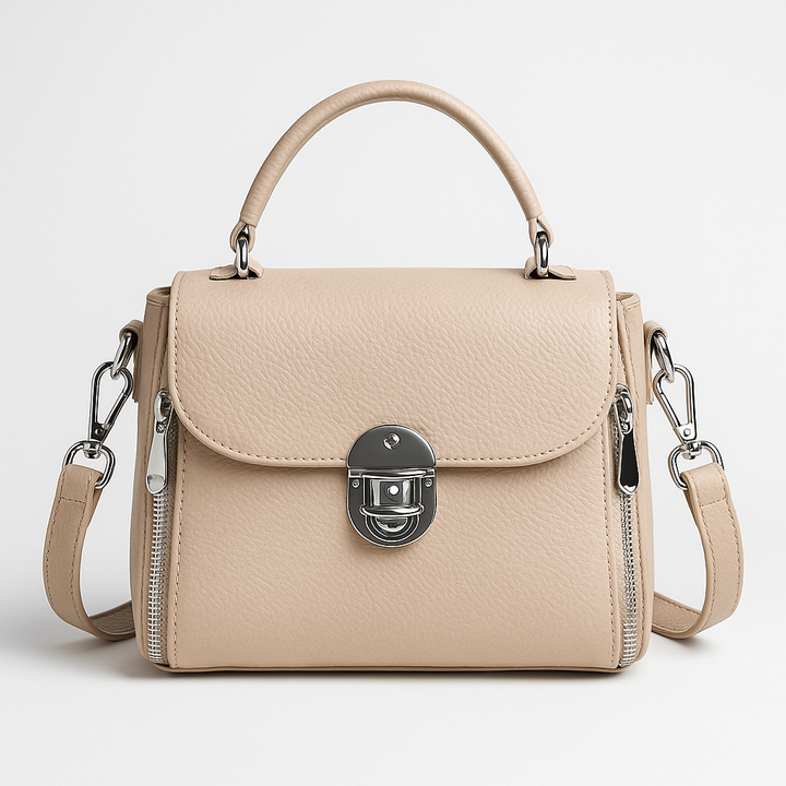 Premium Black Leather Crossbody Handbag for Women8