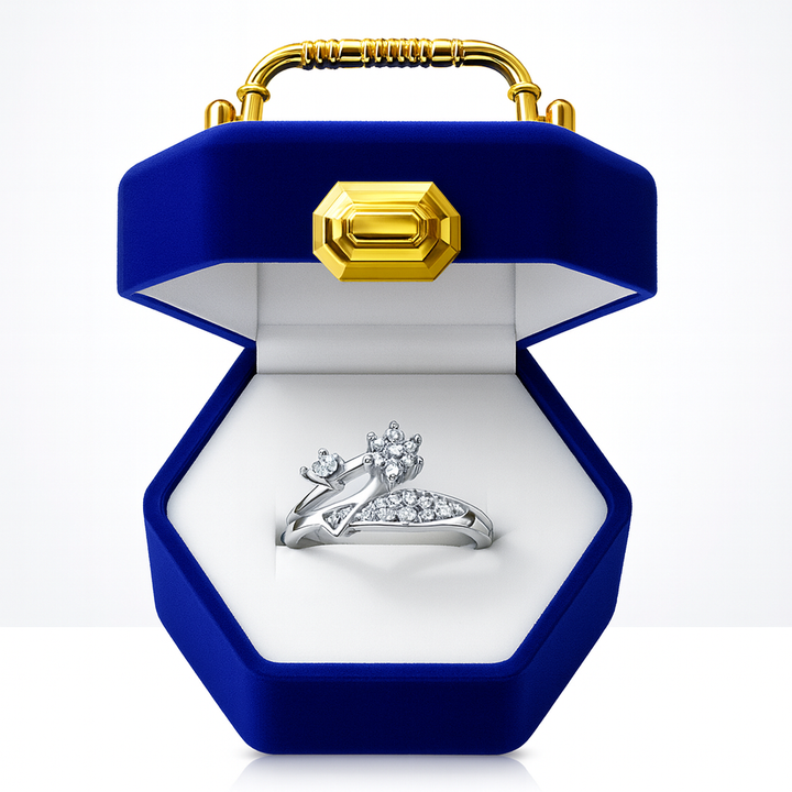 Royal Crown Diamond Ring
