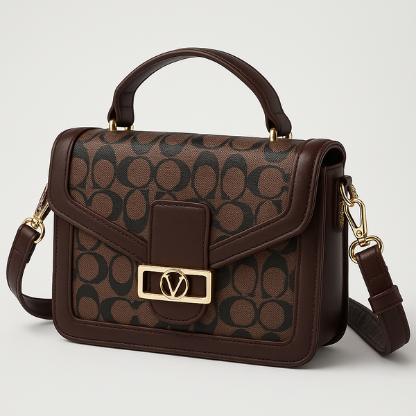 Solara Luxe Dark Brown Bag