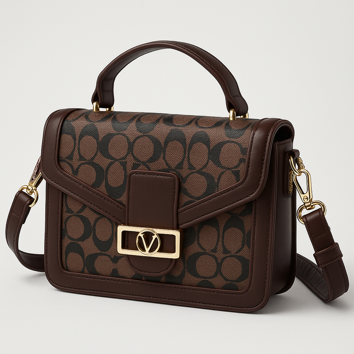 Solara Luxe Dark Brown Bag