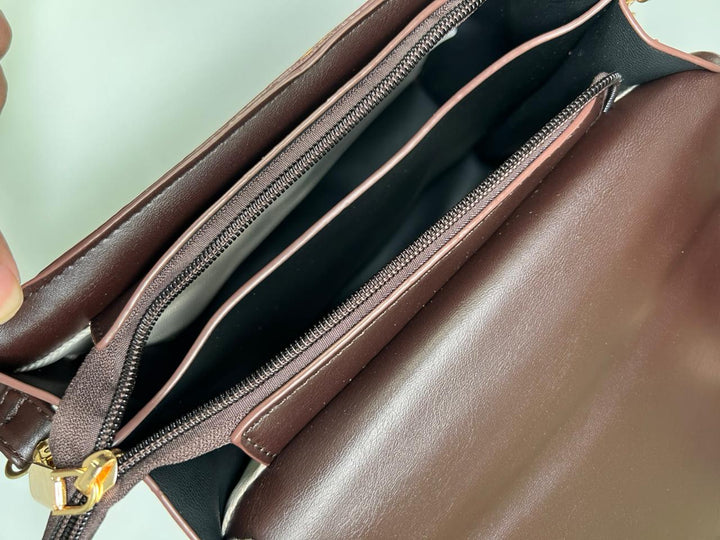 Solara Luxe Dark Brown Bag1