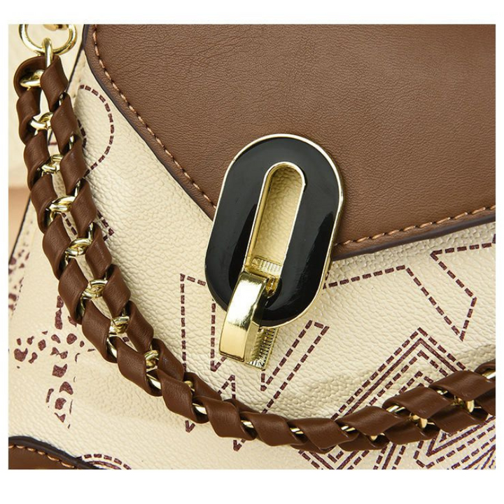 Trendy Women’s Mini Crossbody Bags with Wide Strap & Chain5